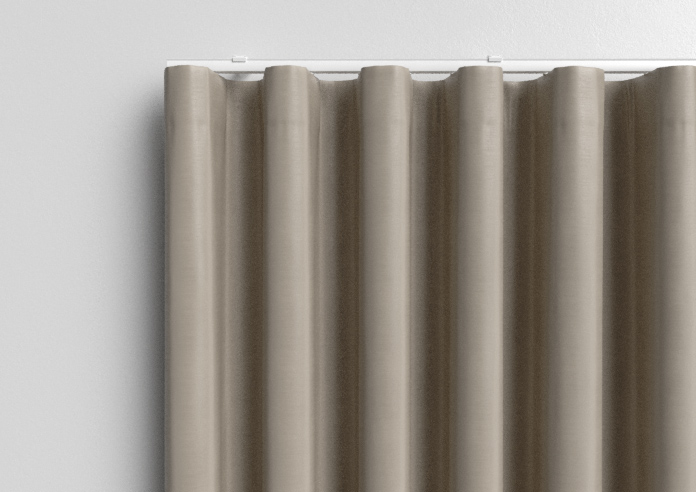 Akoya Faux Silk, Lustre Tarnished Grey - Made to Measure Curtain - Image 14